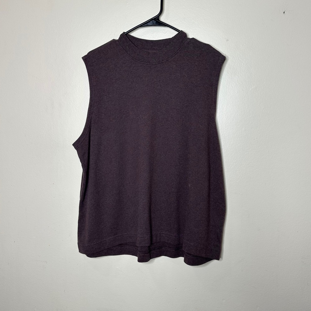 Pact Muscle Tee‎ Mock Neck Organic Cotton size XXL